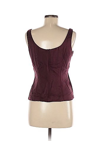 Dana Buchman Sleeveless Silk Top (view 2)