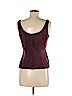 Dana Buchman 100% Silk Burgundy Sleeveless Silk Top Size 8 (petite) - photo 2