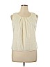 Talbots 100% Silk Ivory Sleeveless Silk Top Size 16 (petite) - photo 1