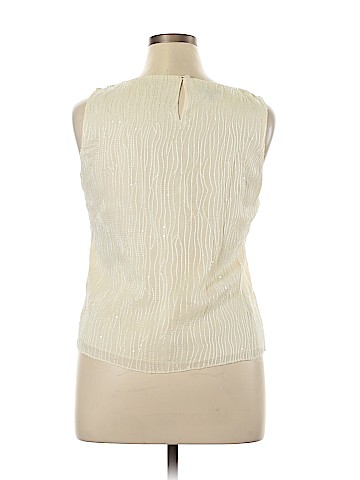 Talbots Sleeveless Silk Top (view 2)