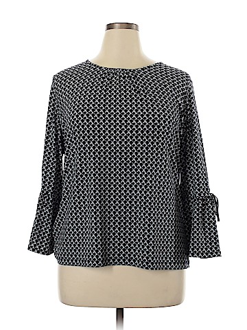Liz Claiborne Career Long Sleeve Top (view 1)