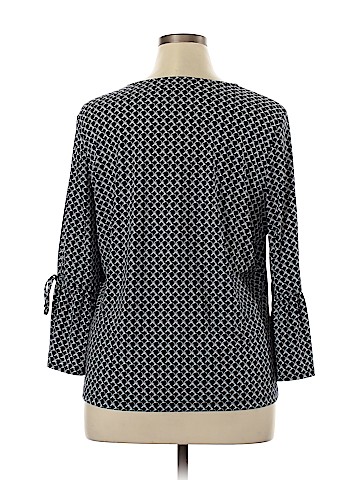 Liz Claiborne Career Long Sleeve Top (view 2)