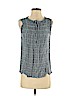 Lucky Brand Blue Sleeveless Top Size S - photo 1