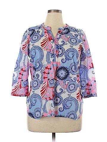 Talbots 3/4 Sleeve Blouse (view 1)