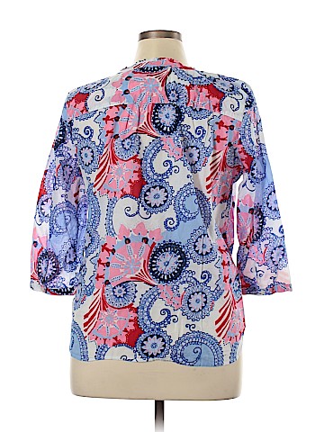 Talbots 3/4 Sleeve Blouse (view 2)