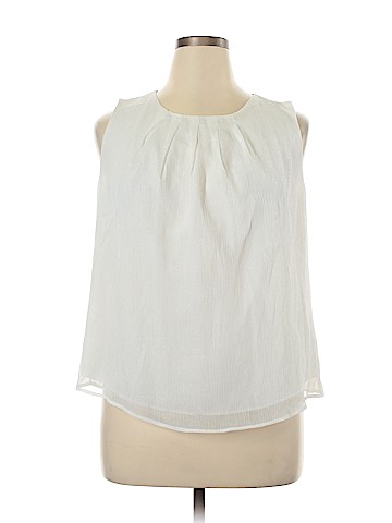 Worthington Sleeveless Blouse (view 1)