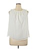 Worthington 100% Polyester Ivory Sleeveless Blouse Size XL (petite) - photo 1