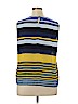 Liz Claiborne Career 100% Polyester Yellow Sleeveless Blouse Size XL (petite) - photo 2