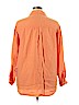 Chico's 100% Linen Orange Long Sleeve Button-Down Shirt Size XL (3) - photo 2