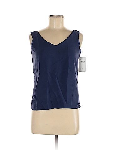 Dana Buchman Sleeveless Silk Top (view 1)