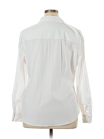 Elle 3/4 Sleeve Button-Down Shirt (view 2)