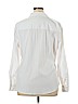 Elle 100% Cotton White 3/4 Sleeve Button-Down Shirt Size XL - photo 2