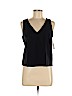 DKNY Black Sleeveless Blouse Size 8 - photo 1