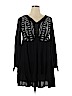 True Craft 100% Rayon Black Casual Dress Size 0X - photo 1