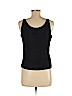 Liz Claiborne 100% Polyester Black Sleeveless Blouse Size 8 (petite) - photo 2