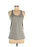 Nike 100% Polyester Silver Active Tank Size M - photo 1