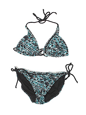Aqua Two Piece Swimsuit (view 1)