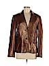 Overland 100% Leather Gold Leather Jacket Size M - photo 1