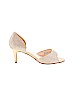 David's Bridal Gold Heels Size 10 - photo 1