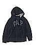 Gap Kids 100% Polyester Blue Zip Up Hoodie Size 10 - photo 1