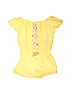 Little Lass Yellow Romper Size 5 - photo 1