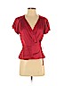 Zara Red Short Sleeve Blouse Size S - photo 1