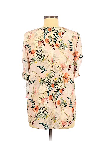 Antonio Melani Short Sleeve Silk Top (view 2)