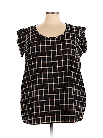 PIPHANY Short Sleeve Blouse (view 1)