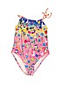 Skechers Print Pink One Piece Swimsuit Size 4 - photo 1