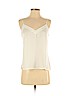 Express 100% Polyester Ivory Short Sleeve Blouse Size S (petite) - photo 1