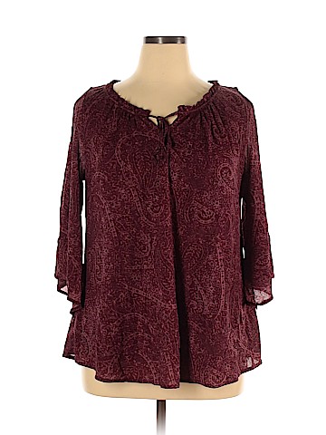 Style&Co 3/4 Sleeve Blouse (view 1)