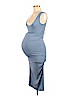 Isabella Oliver Blue Casual Dress Size 6 Maternity (2) - photo 1