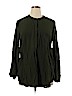Old Navy 100% Rayon Green Long Sleeve Blouse Size XL - photo 1