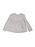 Cat & Jack Solid Gray Long Sleeve Blouse Size 5T - photo 2