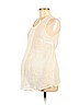 Liz Lange Maternity Ivory Sleeveless Blouse Size M - photo 1