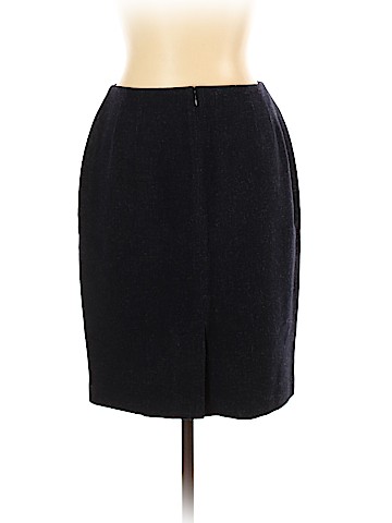 Linda Allard Ellen Tracy Wool Skirt (view 2)