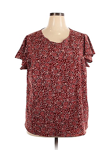 Lane Bryant Short Sleeve Blouse (view 1)