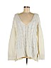 Forever 21 White Pullover Sweater Size M - photo 1