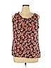 Old Navy 100% Rayon Blue Sleeveless Blouse Size XL - photo 1