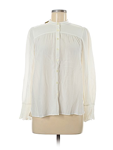 Ann Taylor LOFT Long Sleeve Button-Down Shirt (view 1)