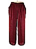 Studio 253 100% Polyester Burgundy Casual Pants Size 3X - photo 1