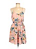 Lush 100% Polyester Pink Casual Dress Size M - photo 1