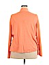 Eileen Fisher 100% Linen Orange Cardigan Size 3X - photo 2