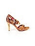 Carlos by Carlos Santana Brown Heels Size 8 1/2 - photo 1