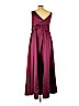 David's Bridal 100% Polyester Purple Cocktail Dress Size 20 - photo 2
