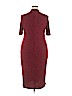 Just Fab Burgundy Casual Dress Size 2X - photo 2