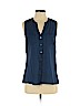 Joie Blue Sleeveless Blouse Size S - photo 1