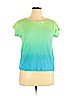 L-RL Lauren Active Ralph Lauren 100% Cotton Blue Short Sleeve T-Shirt Size XL - photo 1