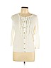 Talbots White Cardigan Size L (petite) - photo 1