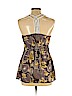 Daytrip 100% Polyester Brown Sleeveless Blouse Size L - photo 2